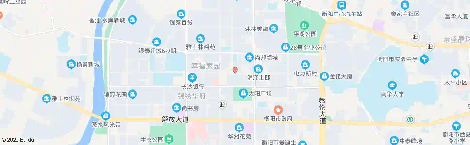 衡阳市委北门_公交站地图_衡阳公交_妙搜公交查询2025