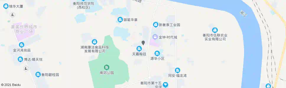 衡阳天嘉翰廷_公交站地图_衡阳公交_妙搜公交查询2025