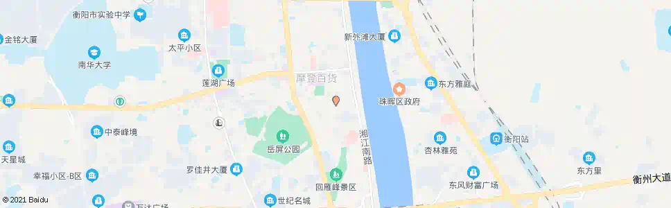 衡阳仙姬巷口_公交站地图_衡阳公交_妙搜公交查询2025