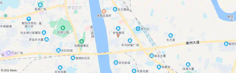 衡阳衡州市场_公交站地图_衡阳公交_妙搜公交查询2025