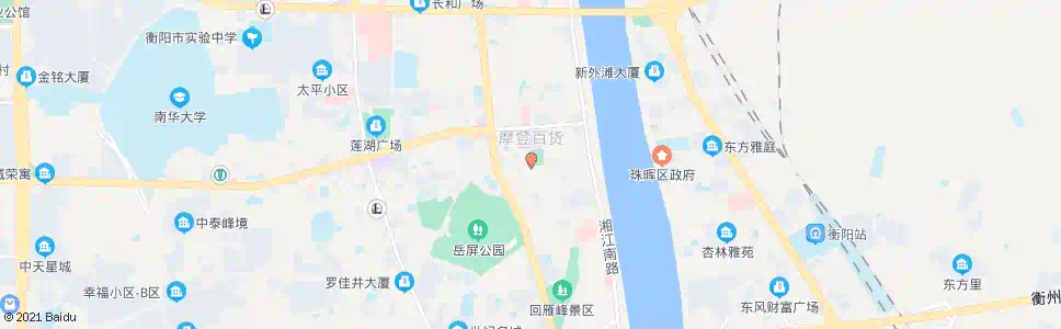 衡阳电脑城_公交站地图_衡阳公交_妙搜公交查询2025