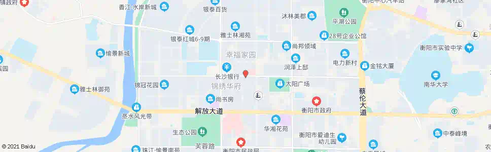 衡阳盐务局_公交站地图_衡阳公交_妙搜公交查询2025