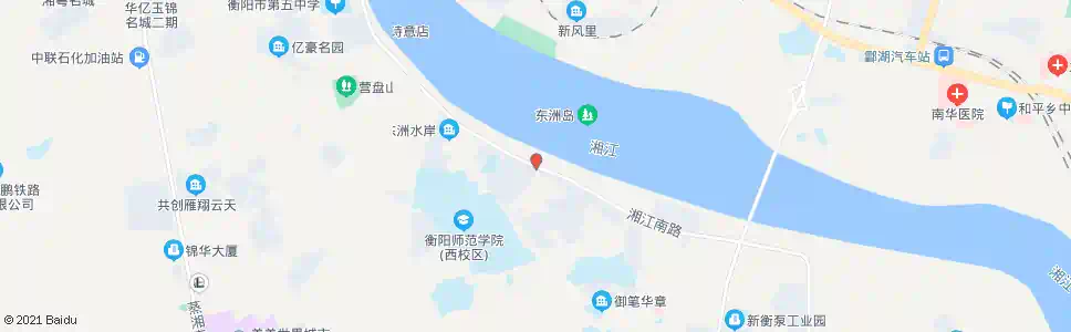 衡阳湘江西岸_公交站地图_衡阳公交_妙搜公交查询2025