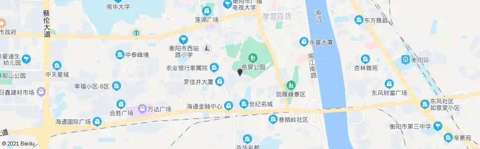 衡阳肖家山_公交站地图_衡阳公交_妙搜公交查询2025