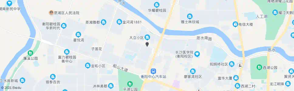 衡阳大立村_公交站地图_衡阳公交_妙搜公交查询2025