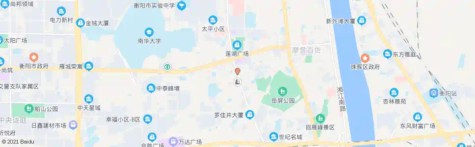 衡阳天马山立交桥_公交站地图_衡阳公交_妙搜公交查询2025