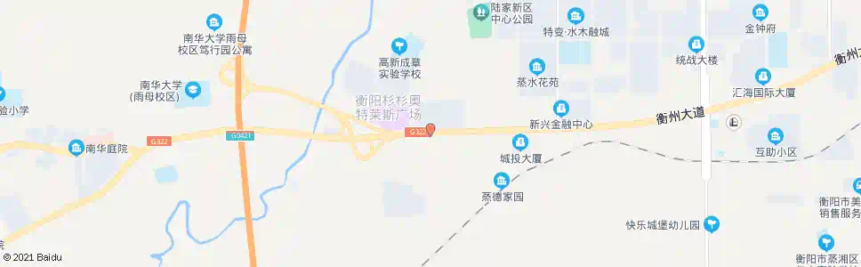 衡阳322国道_公交站地图_衡阳公交_妙搜公交查询2025