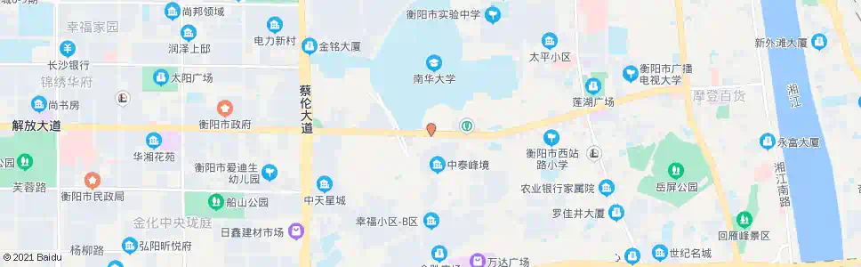 衡阳核六所_公交站地图_衡阳公交_妙搜公交查询2025