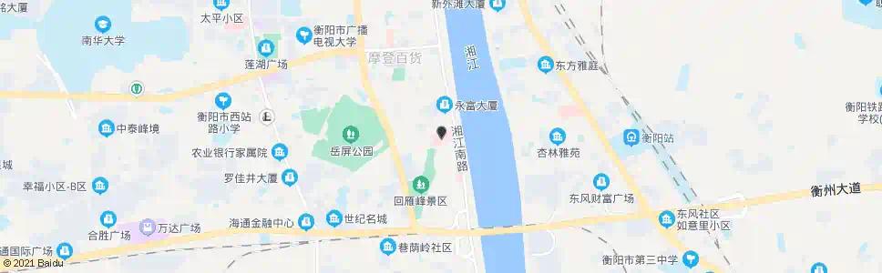衡阳中心医院_公交站地图_衡阳公交_妙搜公交查询2025