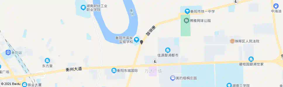 衡阳英发小学_公交站地图_衡阳公交_妙搜公交查询2025