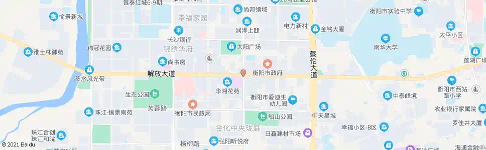 衡阳长丰大道路口_公交站地图_衡阳公交_妙搜公交查询2025