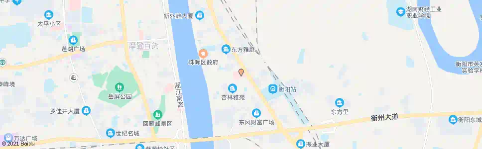 衡阳市第一人民医院_公交站地图_衡阳公交_妙搜公交查询2025