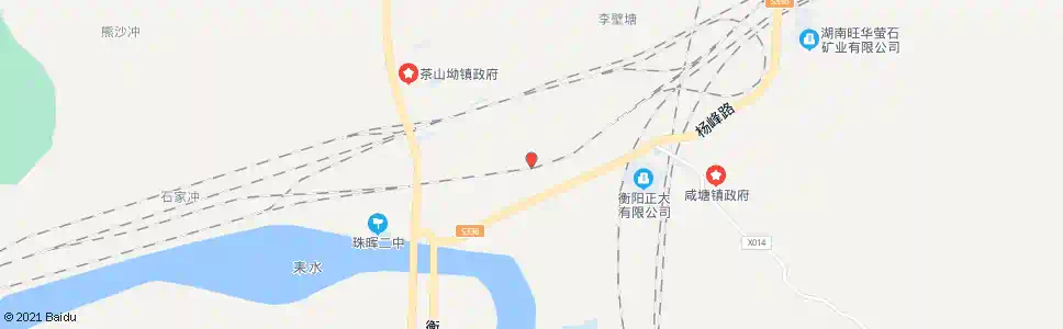 衡阳茶山坳_公交站地图_衡阳公交_妙搜公交查询2025