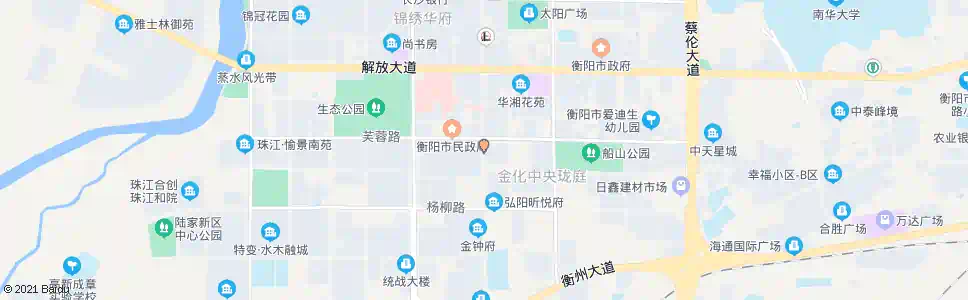 衡阳消防支队西门_公交站地图_衡阳公交_妙搜公交查询2025
