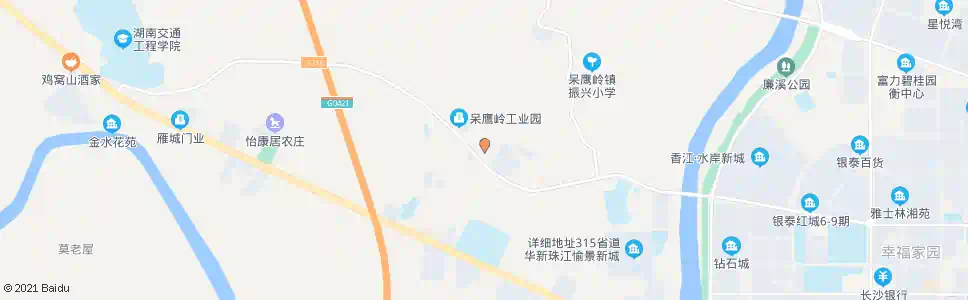 衡阳呆鹰岭(临时站)_公交站地图_衡阳公交_妙搜公交查询2025