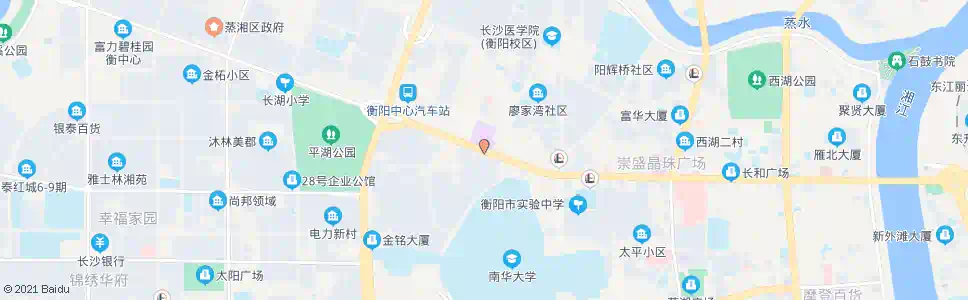 衡阳廖家塯_公交站地图_衡阳公交_妙搜公交查询2025