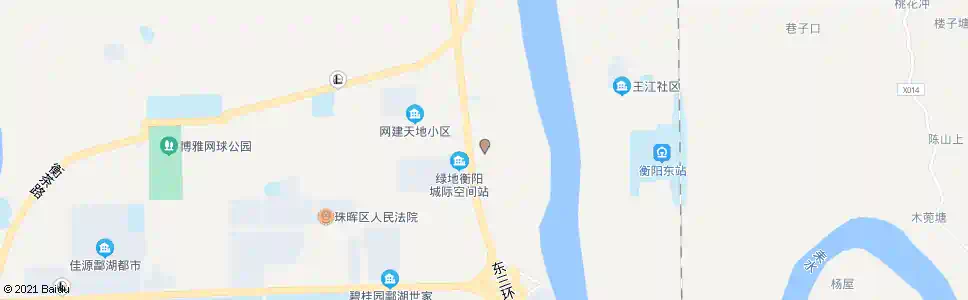 衡阳酃湖大桥西_公交站地图_衡阳公交_妙搜公交查询2025