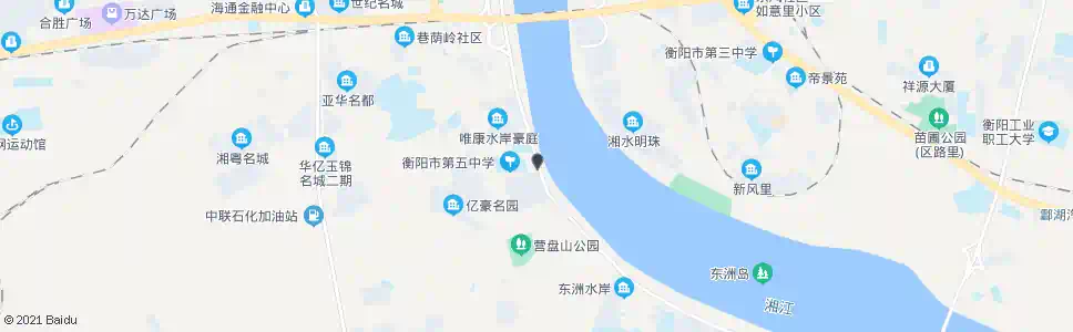 衡阳云沙诗意小区_公交站地图_衡阳公交_妙搜公交查询2025