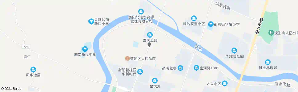 衡阳西二环路口_公交站地图_衡阳公交_妙搜公交查询2025