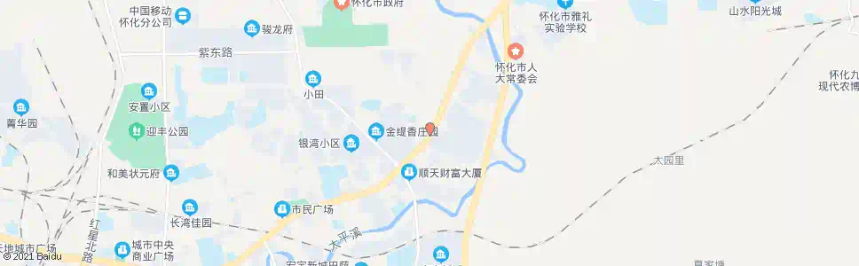 怀化三零三厂_公交站地图_怀化公交_妙搜公交查询2025