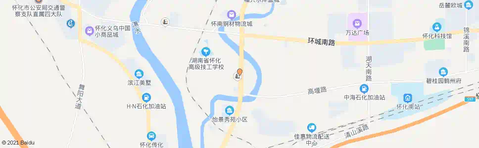 怀化德远汽贸_公交站地图_怀化公交_妙搜公交查询2025