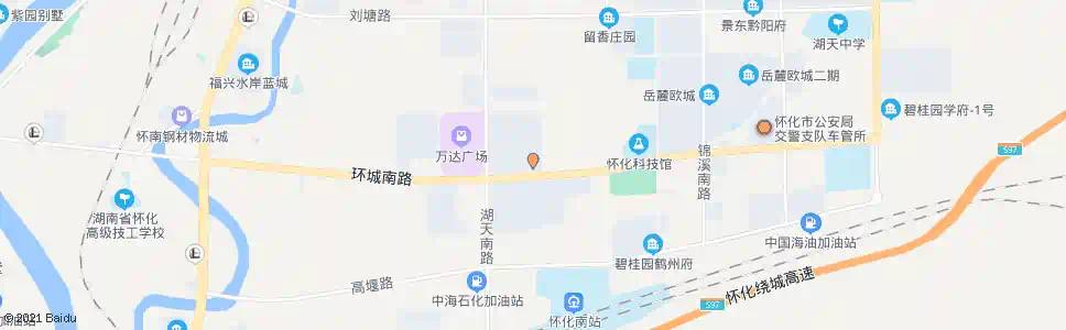 怀化招呼站(富域城写字楼)_公交站地图_怀化公交_妙搜公交查询2025