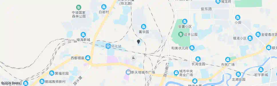 怀化英才学校_公交站地图_怀化公交_妙搜公交查询2025