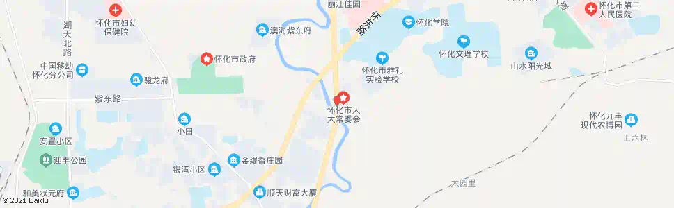 怀化市人大_公交站地图_怀化公交_妙搜公交查询2025