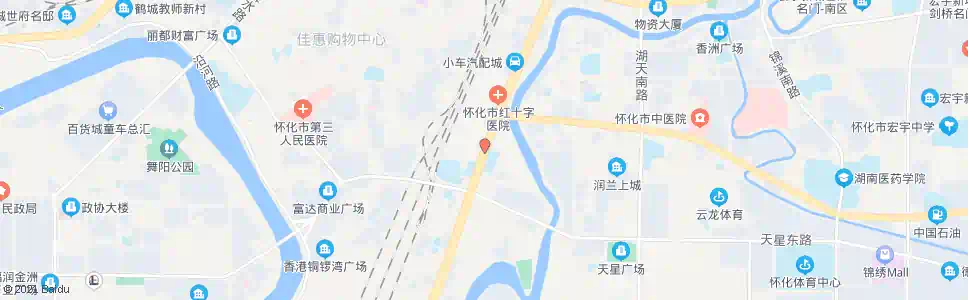 怀化五中_公交站地图_怀化公交_妙搜公交查询2025