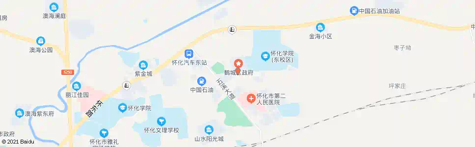 怀化区政府_公交站地图_怀化公交_妙搜公交查询2025