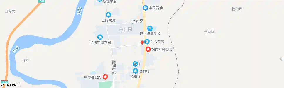 怀化中方镇政府_公交站地图_怀化公交_妙搜公交查询2025