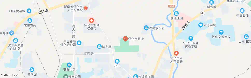 怀化市政府_公交站地图_怀化公交_妙搜公交查询2025