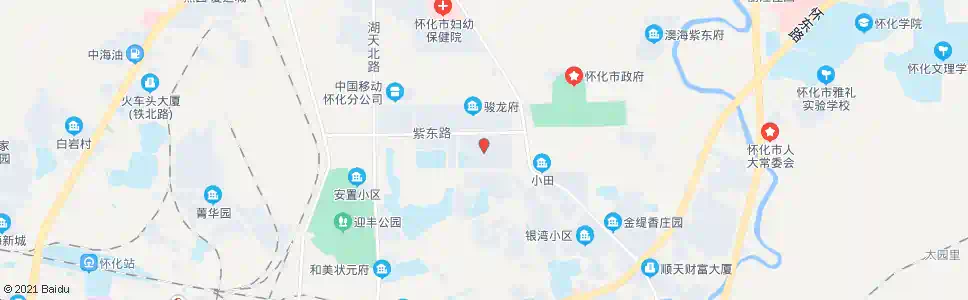 怀化大汉龙城_公交站地图_怀化公交_妙搜公交查询2025