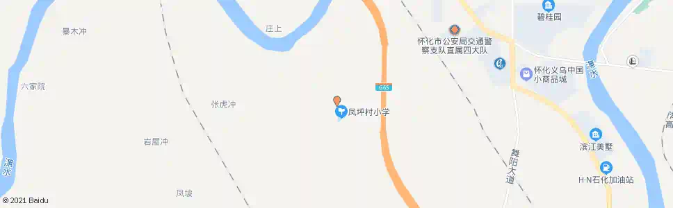 怀化凤坪_公交站地图_怀化公交_妙搜公交查询2025
