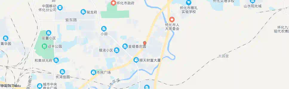 怀化四中华峰电子厂_公交站地图_怀化公交_妙搜公交查询2025