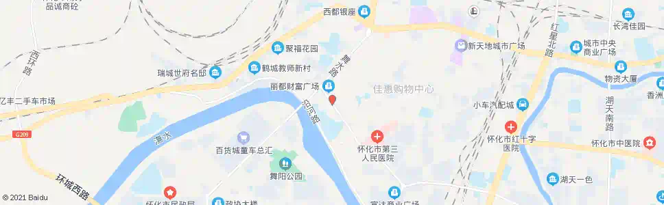 怀化三角坪_公交站地图_怀化公交_妙搜公交查询2025