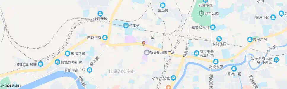 怀化怀化大厦_公交站地图_怀化公交_妙搜公交查询2025