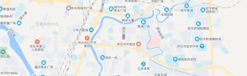 怀化市国税局_公交站地图_怀化公交_妙搜公交查询2025