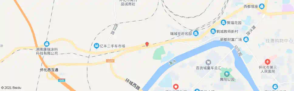 怀化兵站路口_公交站地图_怀化公交_妙搜公交查询2025