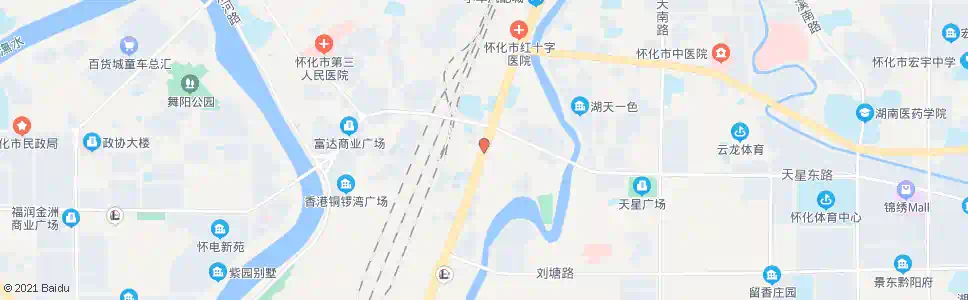 怀化水木天城_公交站地图_怀化公交_妙搜公交查询2025