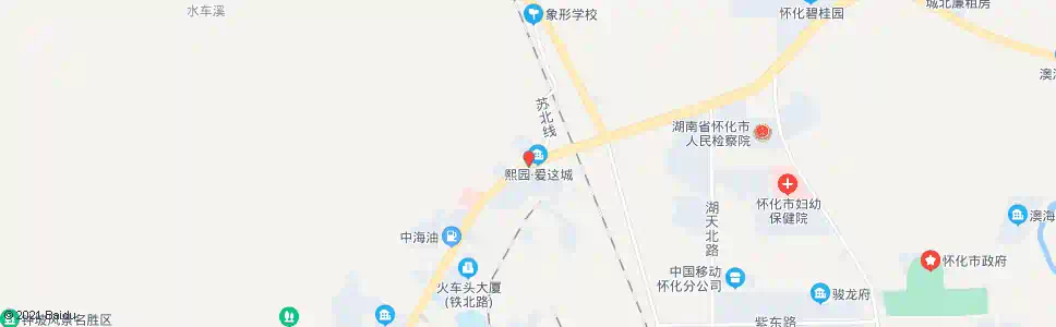 怀化熙园小区_公交站地图_怀化公交_妙搜公交查询2025