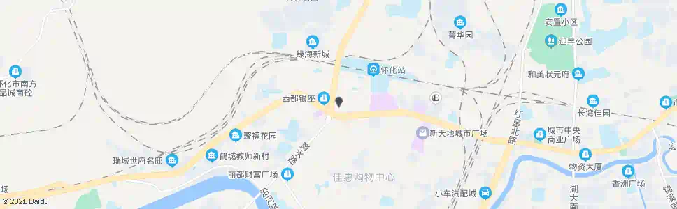 怀化商贸城_公交站地图_怀化公交_妙搜公交查询2025