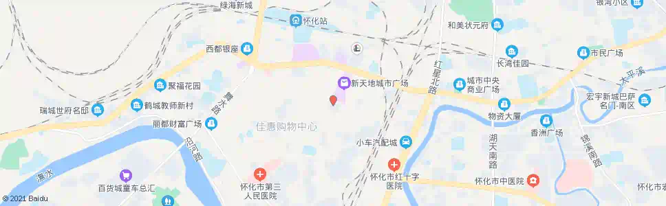 怀化中心汽车站_公交站地图_怀化公交_妙搜公交查询2025