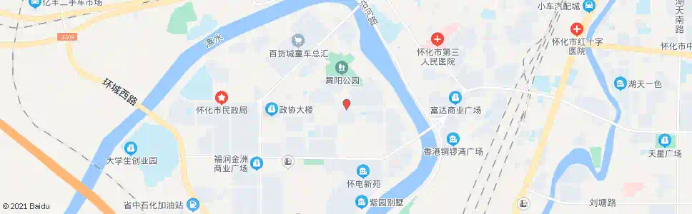 怀化西南陶瓷城_公交站地图_怀化公交_妙搜公交查询2025