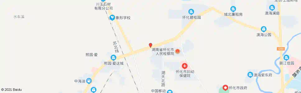 怀化交警一大队_公交站地图_怀化公交_妙搜公交查询2025