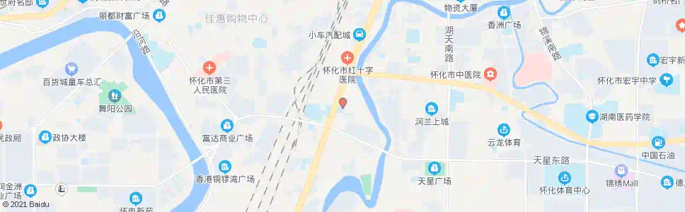 怀化五中(红星路)_公交站地图_怀化公交_妙搜公交查询2025