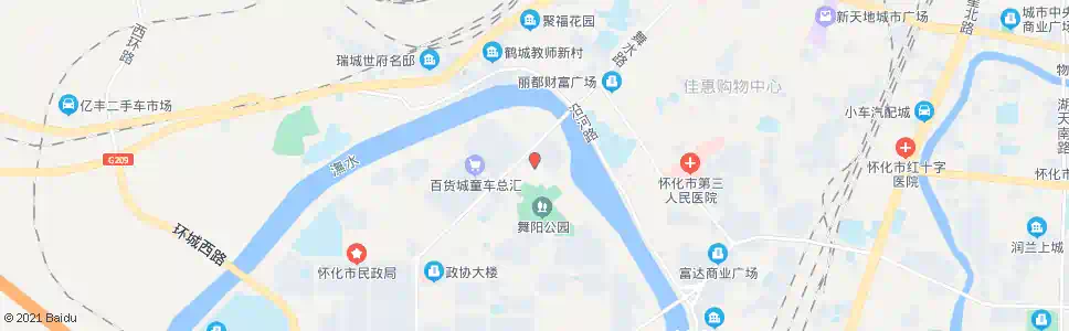 怀化经开区管委会_公交站地图_怀化公交_妙搜公交查询2025