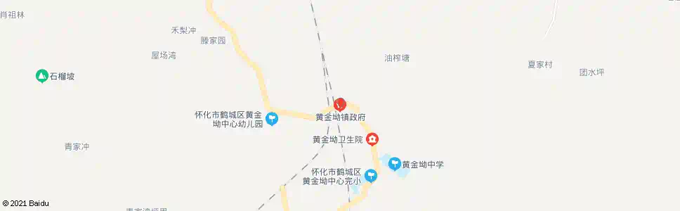 怀化黄金坳镇_公交站地图_怀化公交_妙搜公交查询2025