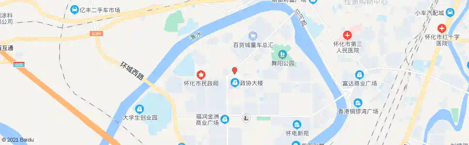怀化德天商业广场_公交站地图_怀化公交_妙搜公交查询2025