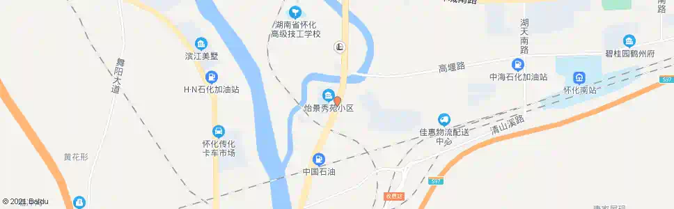 怀化佳惠物流园_公交站地图_怀化公交_妙搜公交查询2025